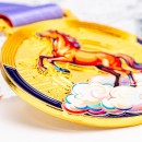 一马当先金属奖牌 一马当先金属奖牌