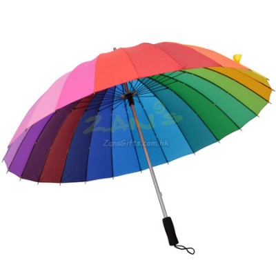 24 Colors Straight Umbrella