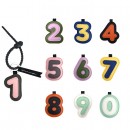 幸運數字鑰匙扣