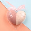 Heart-shaped Make-up Sponge Set