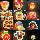 Customizable shapes available for night light pendants