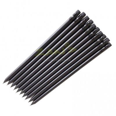 All-Black Wooden Pencil