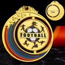 Football Metal Medal