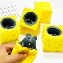 Mouse Cheese Stress Relief Toy
