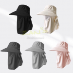 All-round sun protection one-piece hat