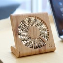 Wood Grain Mini Fan