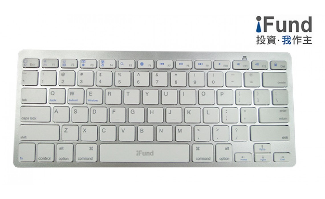 Wireless Bluetooth Keyboard-iFund