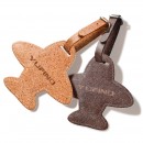 咖啡渣环保飞机行李牌