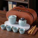 Ru Kiln Travel Tea Set