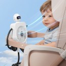 智能数显带吸盘风扇