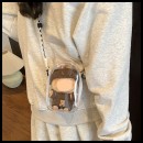 可斜背透明娃包