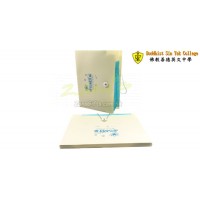 佛教善德英文中學-糖果色多層搭扣文件夾