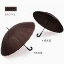 Water Activated Color Changing Flower Print Straight Umbrella