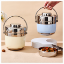 不锈钢双层真空饭盒