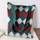 針織手提肩背兩用袋