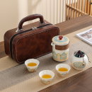 便攜旅行陶瓷茶具套裝 便攜旅行陶瓷茶具套裝