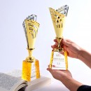Metal Crystal Trophy