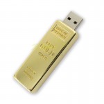 Golden USB Flash Drive