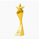 金屬星星獎杯
