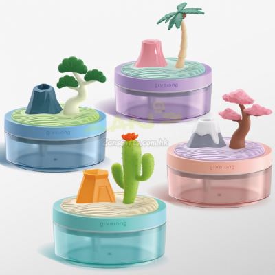 植物盆栽造型加濕器補水儀噴霧器