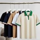 240g重磅潮牌雙拼色POLO衫