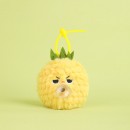 毛絨捏捏樂吐泡泡水果解壓掛件 毛絨捏捏樂吐泡泡水果解壓掛件