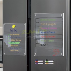 亞克力2mm手寫磁吸留言板冰箱貼