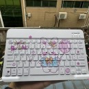 Wireless magnetic keyboard with color printing available