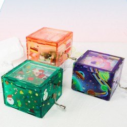 亞克力手搖八音盒