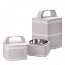 Duo-Tier Stainless Steel Lunch Box