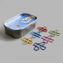 创意沙丁鱼罐头回形针