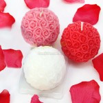 Rose Ball Candle