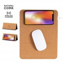 Environmentally Friendly Cork Wireless Charger Mouse Pad