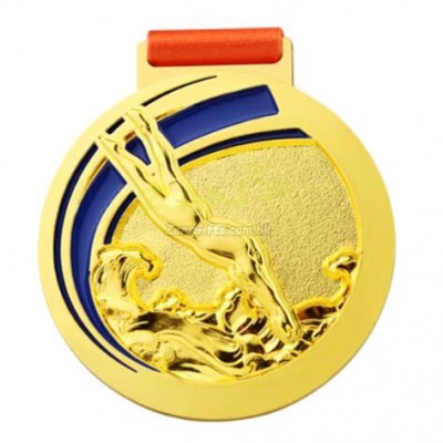 Swimming Metal Medal