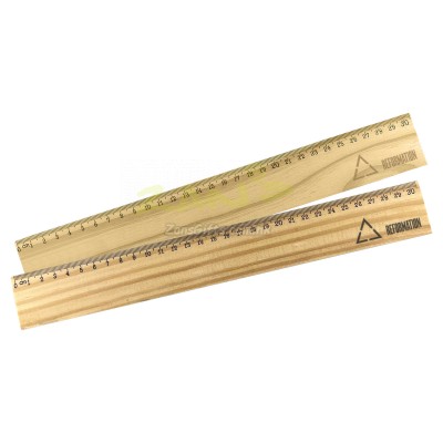 Wood Ruler 30cm