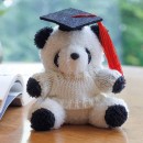 Graduation Bear Keychain