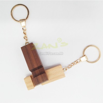 Wooden Mobile Phone Polder Keying