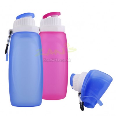 Silicone Sports Water Bottle