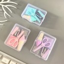 迷你馬卡龍色文具套裝