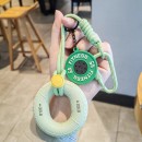 Grip trainer + dumbbell plate stress-relief keychain pendant Grip trainer + dumbbell plate stress-relief keychain pendant