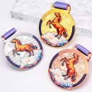 一马当先金属奖牌 一马当先金属奖牌