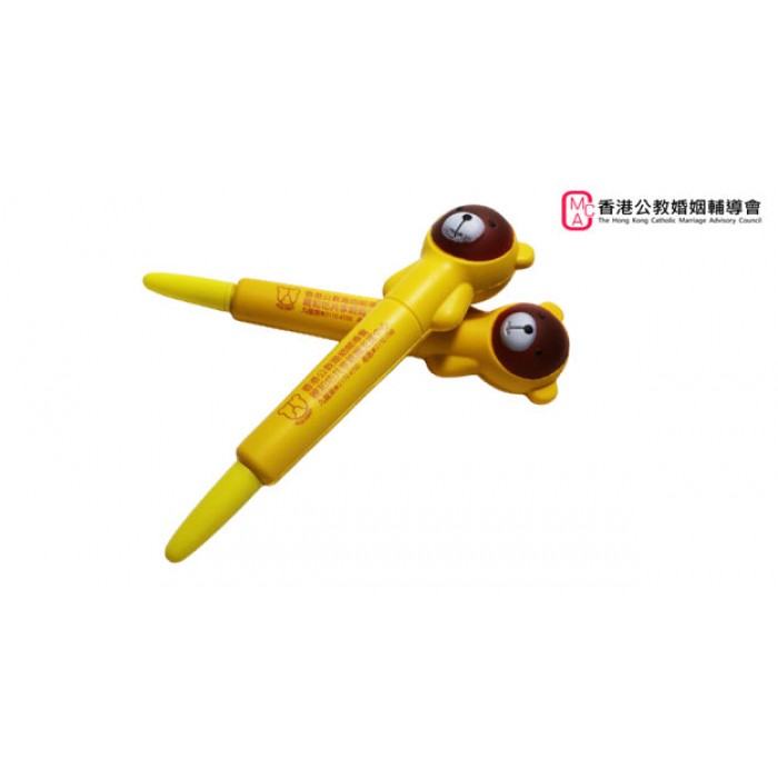 可愛減壓廣告筆-香港公教婚姻輔導會親和坊共享親職支援中心