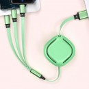 Macaron One-To-Three Charging Cable