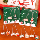 聖誕金屬吊墜掛件書籤