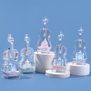 Violin Castle Flowing Sand Colored Light Ornament