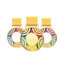 彩虹款金屬獎牌