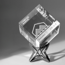 Rubik's Cube Crystal Trophy Rubik's Cube Crystal Trophy