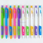糖果色按動原子筆
