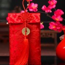 Fabric Red Envelope