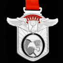 Badminton Hollow Rotating Medal